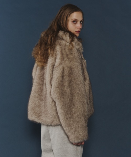 セール】ダブルジップファージャケット（その他アウター）｜bita