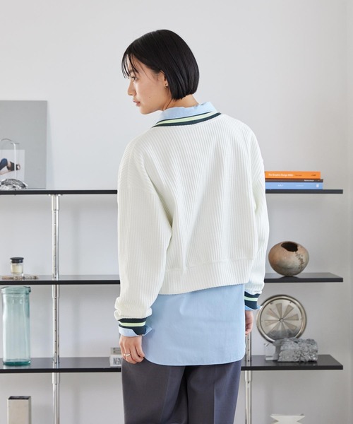NIKE(ナイキ)の「ナイキ スポーツウェア ウィメンズジャケット / Nike Sportswear Women's Jacket IM7468-133 Sail(カーディガン/ボレロ・レディース・クリーム・M/XS/S/XL/L)」の2枚目の写真