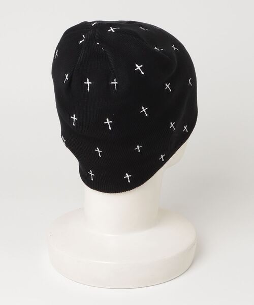 LAST NEST/ラストネスト/Allover Cross Beanie V2