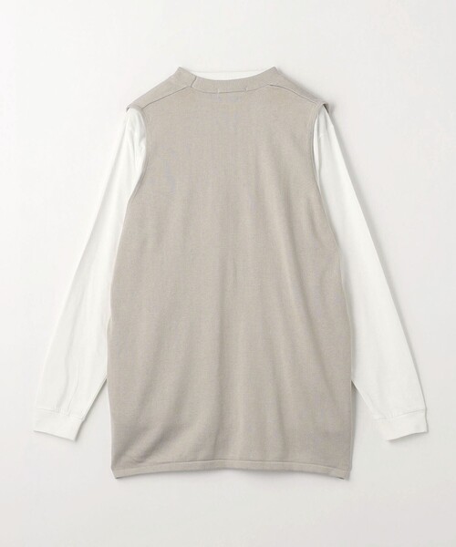 A DAY IN THE LIFE UNITED ARROWS(アデイインザライフユナイテッドアローズ)の「ジレ+ロングスリーブT -ハンドウォッシャブル-<A DAY IN THE LIFE>(ニット/セーター・メンズ・ブラック/ベージュ・L/M)」の14枚目の写真