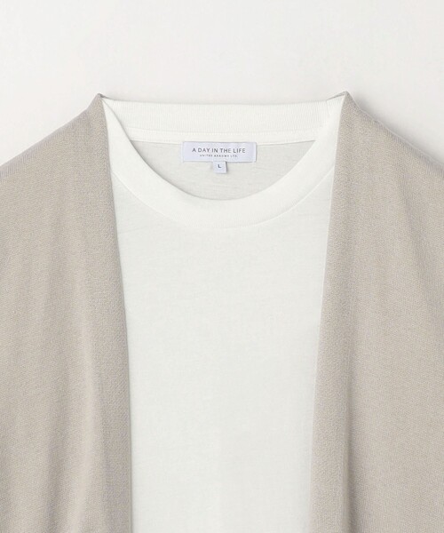 A DAY IN THE LIFE UNITED ARROWS(アデイインザライフユナイテッドアローズ)の「ジレ+ロングスリーブT -ハンドウォッシャブル-<A DAY IN THE LIFE>(ニット/セーター・メンズ・ブラック/ベージュ・L/M)」の15枚目の写真