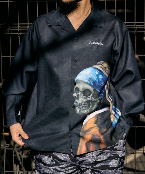 Subciety（サブサエティ）の「Patterned shirt（シャツ/ブラウス・メンズ・B/A/C・LARGE/X-LARGE/MEDIUM/SMALL）」の2枚目の写真