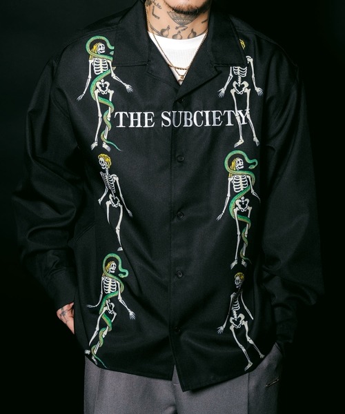 Subciety（サブサエティ）の「Patterned shirt（シャツ/ブラウス・メンズ・B/A/C・LARGE/X-LARGE/MEDIUM/SMALL）」の3枚目の写真