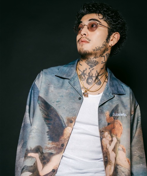 Subciety(サブサエティ)の「Patterned shirt(シャツ/ブラウス・メンズ・B/A/C・LARGE/X-LARGE/MEDIUM/SMALL)」の22枚目の写真