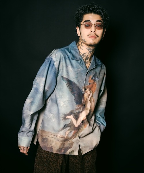 Subciety（サブサエティ）の「Patterned shirt（シャツ/ブラウス・メンズ・B/A/C・LARGE/X-LARGE/MEDIUM/SMALL）」の10枚目の写真