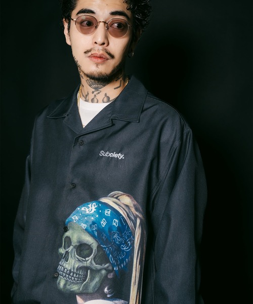 Subciety（サブサエティ）の「Patterned shirt（シャツ/ブラウス・メンズ・B/A/C・LARGE/X-LARGE/MEDIUM/SMALL）」の13枚目の写真