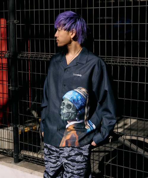 Subciety（サブサエティ）の「Patterned shirt（シャツ/ブラウス・メンズ・B/A/C・LARGE/X-LARGE/MEDIUM/SMALL）」の5枚目の写真