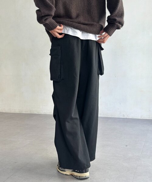 CPCM（シーピーシーエム）の「M-47イージーカーゴパンツ（カーゴパンツ・メンズ・チャコールグレー/ブラック/カーキ/ブラウン・MEDIUM/LARGE）」の9枚目の写真