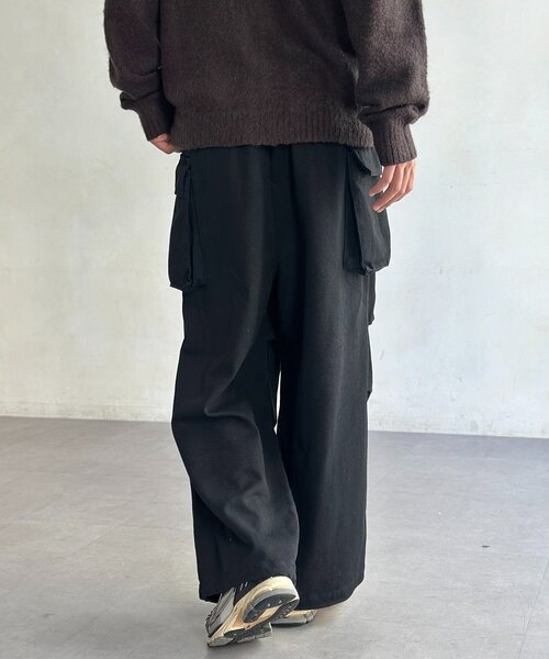 CPCM（シーピーシーエム）の「M-47イージーカーゴパンツ（カーゴパンツ・メンズ・チャコールグレー/ブラック/カーキ/ブラウン・MEDIUM/LARGE）」の10枚目の写真