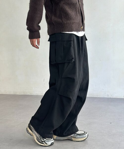 CPCM（シーピーシーエム）の「M-47イージーカーゴパンツ（カーゴパンツ・メンズ・チャコールグレー/ブラック/カーキ/ブラウン・MEDIUM/LARGE）」の11枚目の写真