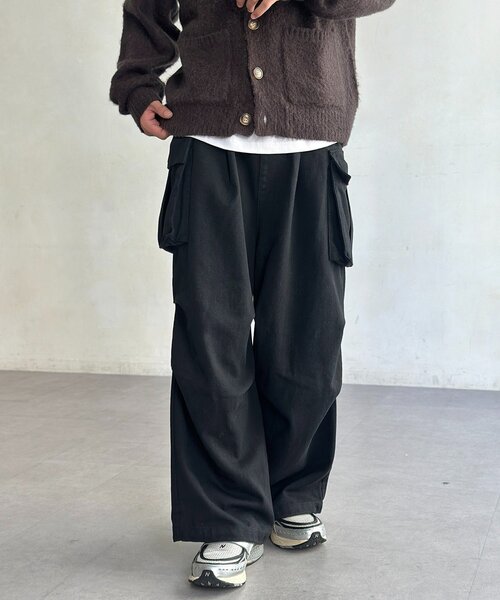 CPCM（シーピーシーエム）の「M-47イージーカーゴパンツ（カーゴパンツ・メンズ・チャコールグレー/ブラック/カーキ/ブラウン・MEDIUM/LARGE）」の12枚目の写真