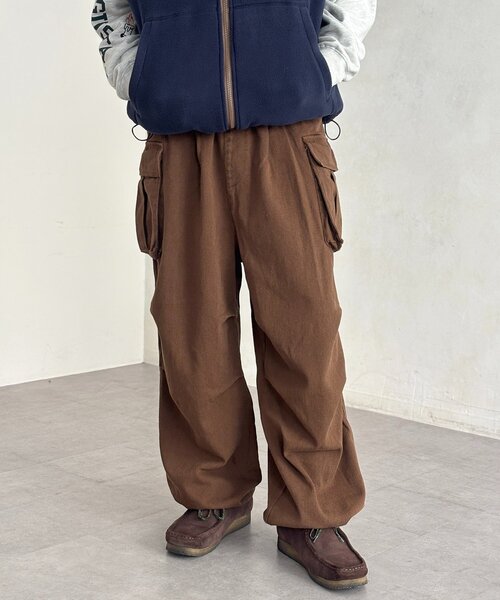 CPCM（シーピーシーエム）の「M-47イージーカーゴパンツ（カーゴパンツ・メンズ・チャコールグレー/ブラック/カーキ/ブラウン・MEDIUM/LARGE）」の21枚目の写真