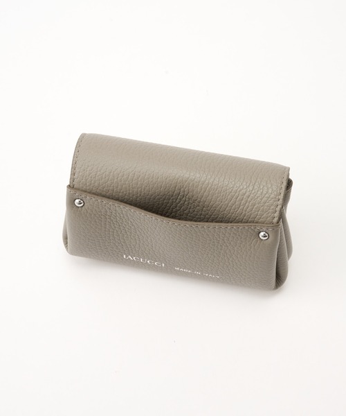 【ほぼ未使用】イアクッチ IACUCCIアバ ウォレット CERVO財布 グレー ほぼ未使用】イアクッチ IACUCCIアバ ウォレット CERVO財布 グレー