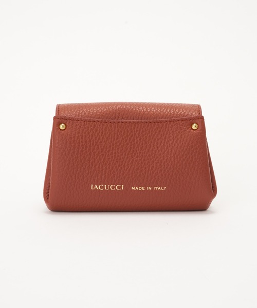 IACUCCI（イアクッチ）の「【バイカラー】アバ ウォレット CERVO（財布・レディース・グレイッシュベージュ/ネイビー/イエロー/レッド・FREE）」の13枚目の写真