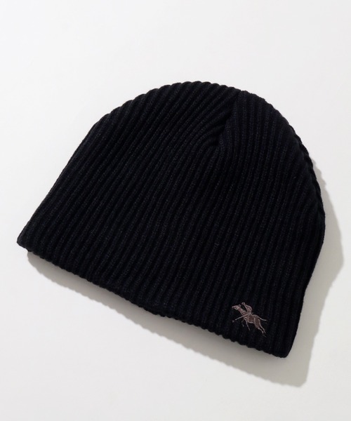 POLOCHAMPS(ポロチャンプス)の「【POLOCHAMPS/ポロチャンプス】リブニットビーニー(ニットキャップ/ビーニー・メンズ・ブラック/ネイビー/チャコールグレー・FREE)」の7枚目の写真