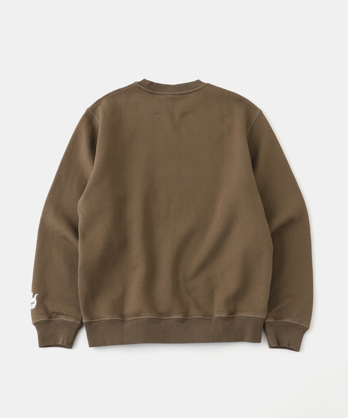 JOURNAL STANDARD（ジャーナルスタンダード）の「by Parra Weird trad logo crew neck sweat（スウェット・メンズ・ブラウン・MEDIUM）」の2枚目の写真