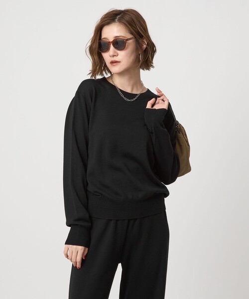 ENFOLD コレクションライン 袖コンシャスニット ENFOLD コレクション