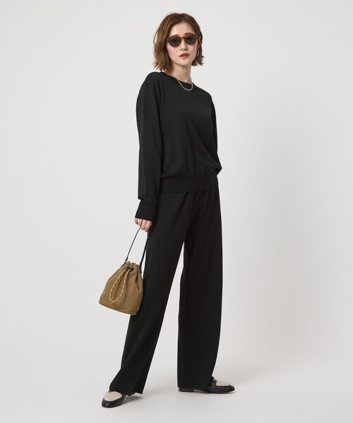 conte＞ハイゲージ クルーネックニット（ニット/セーター）｜conte