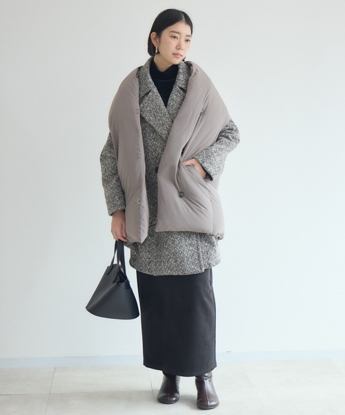 セール】CYAN ストールライクダウンベスト（ダウンベスト）｜Paradise