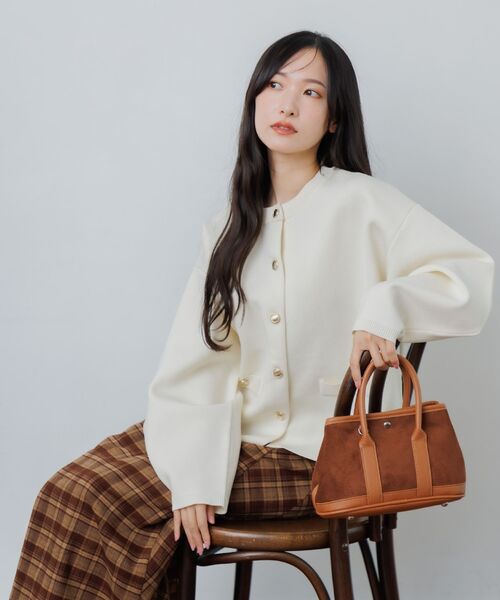 RETRO GIRL(レトロガール)の「金ボタンポリカーデ(カーディガン/ボレロ・レディース・レッド/ブラック/ナチュラル・FREE)」の4枚目の写真