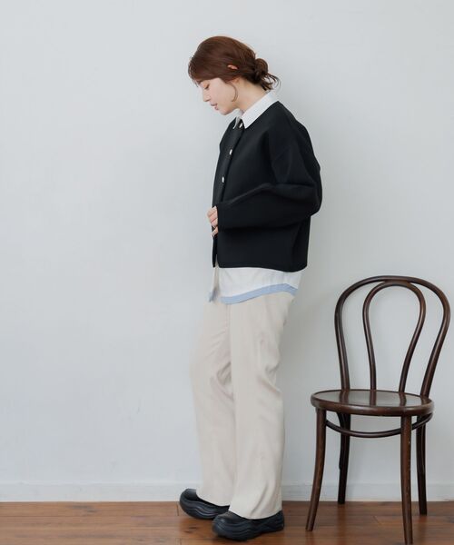 RETRO GIRL(レトロガール)の「金ボタンポリカーデ(カーディガン/ボレロ・レディース・レッド/ブラック/ナチュラル・FREE)」の17枚目の写真