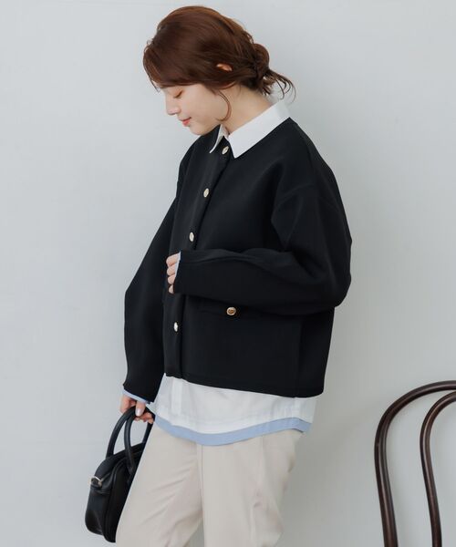 RETRO GIRL(レトロガール)の「金ボタンポリカーデ(カーディガン/ボレロ・レディース・レッド/ブラック/ナチュラル・FREE)」の21枚目の写真