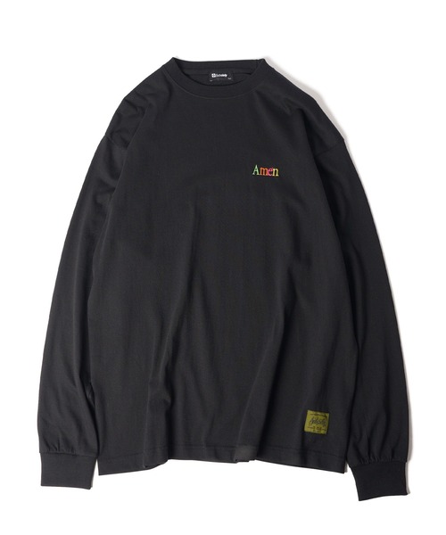 Subciety(サブサエティ)の「Amen L/S tee(Tシャツ/カットソー・メンズ・ブラック/スミクロ/ホワイト・SMALL/MEDIUM/LARGE/X-LARGE/XX-LARGE)」の10枚目の写真