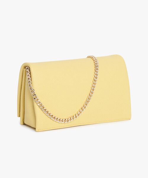 TOMMY HILFIGER（トミーヒルフィガー）の「フラップウォレットチェーンバッグ（ショルダーバッグ・レディース・イエロー・FREE）」の2枚目の写真
