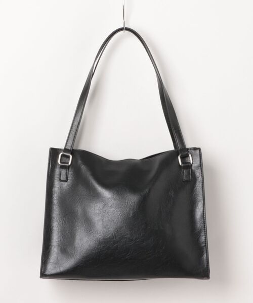 m.f.editorial（エムエフエディトリアル）の「【A4対応 鞄】m.f.エディトリアル レディース ソフト トートバッグ A4対応（トートバッグ・レディース・ベージュ/ブラック・FREE）」の13枚目の写真