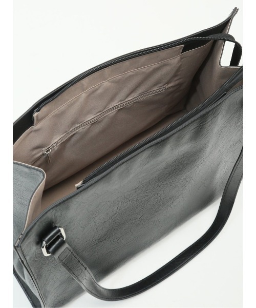 m.f.editorial（エムエフエディトリアル）の「【A4対応 鞄】m.f.エディトリアル レディース ソフト トートバッグ A4対応（トートバッグ・レディース・ベージュ/ブラック・FREE）」の20枚目の写真