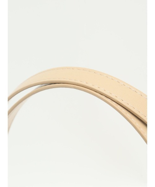 m.f.editorial（エムエフエディトリアル）の「【A4対応 鞄】m.f.エディトリアル レディース ソフト トートバッグ A4対応（トートバッグ・レディース・ベージュ/ブラック・FREE）」の7枚目の写真