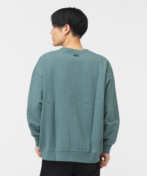 DOD（ディーオーディー）の「ディーオーディー DOD ウサロゴスウェット アウトドアカジュアル スウェットパーカー（パーカー・メンズ・ブルー/チャコールグレー・M/L/XL）」の14枚目の写真