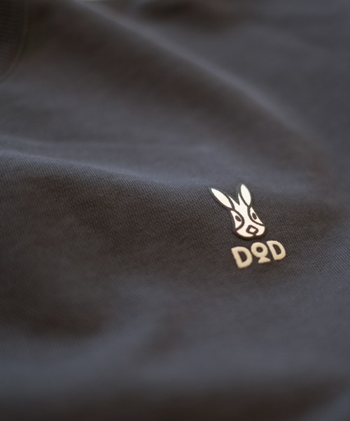 DOD（ディーオーディー）の「ディーオーディー DOD ウサロゴスウェット アウトドアカジュアル スウェットパーカー（パーカー・メンズ・ブルー/チャコールグレー・M/L/XL）」の21枚目の写真