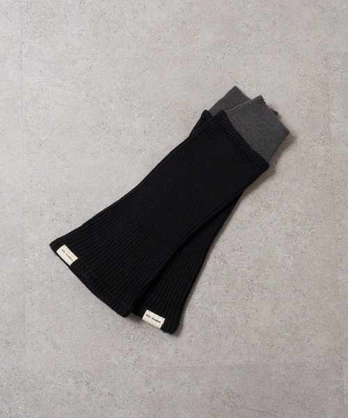 RAY CASSIN（レイカズン）の「配色レッグウォーマー（レッグウォーマー・レディース・アイボリー/ブラック系その他2/グレー系その他2・FREE）」の12枚目の写真