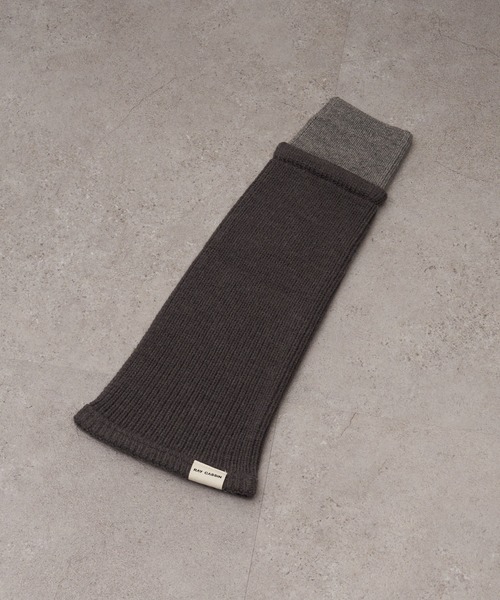 RAY CASSIN（レイカズン）の「配色レッグウォーマー（レッグウォーマー・レディース・アイボリー/ブラック系その他2/グレー系その他2・FREE）」の22枚目の写真
