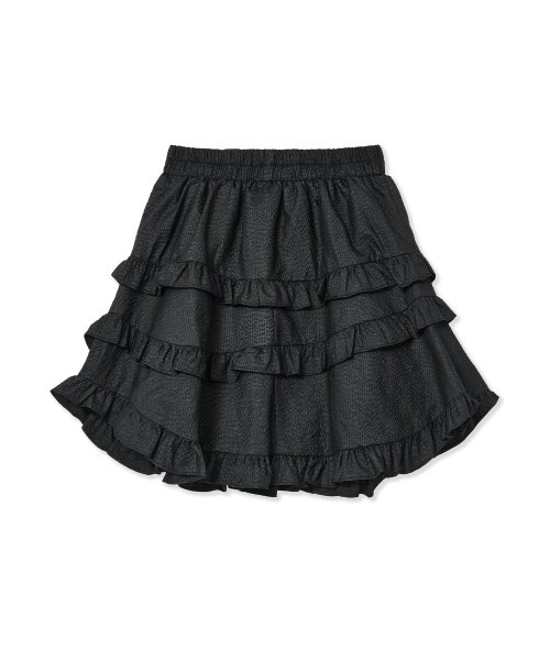Midnight Move（ミッドナイトムーブ）の「frill skirt (black)（スカート・レディース・その他・FREE）」の3枚目の写真