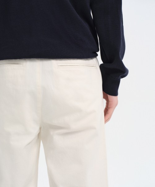 MUSINSA STANDARD（ムシンサスタンダード）の「ストレートチノパンツ[クリーム]（その他パンツ・メンズ・その他・40/38/42/36/27/28/29/34/32/30/31/33/26）」の6枚目の写真
