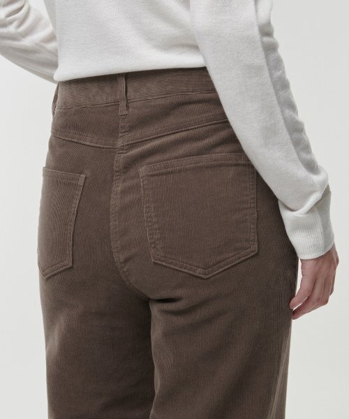 MUSINSA STANDARD WOMAN（ムシンサスタンダードウーマン）の「ウィメンズストレートコーデュロイパンツ[カーキブラウン]（その他パンツ・レディース・その他・29/30/24/25/26/27/28）」の8枚目の写真