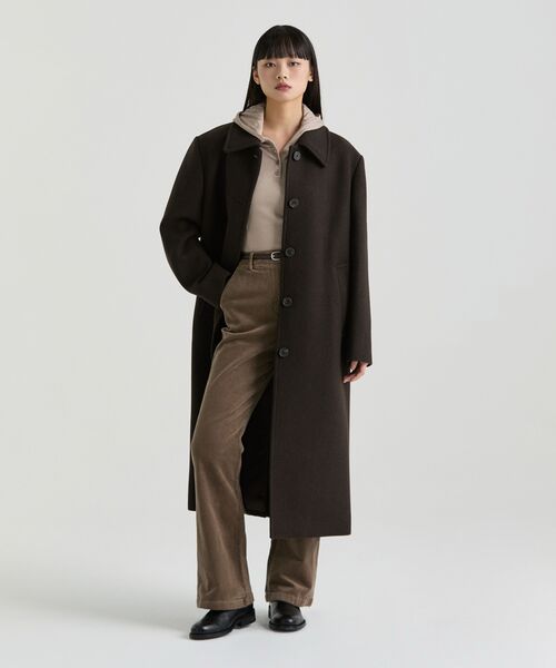 MUSINSA STANDARD WOMAN（ムシンサスタンダードウーマン）の「ウィメンズストレートコーデュロイパンツ[カーキブラウン]（その他パンツ・レディース・その他・29/30/24/25/26/27/28）」の10枚目の写真