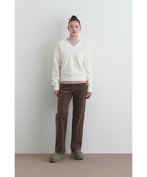 MUSINSA STANDARD WOMAN（ムシンサスタンダードウーマン）の「ウィメンズストレートコーデュロイパンツ[カーキブラウン]（その他パンツ・レディース・その他・29/30/24/25/26/27/28）」の17枚目の写真