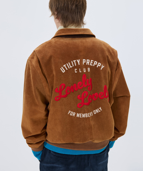 WESTERN SUEDE BLOUSON BROWN