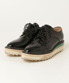 ブランド古着】レザーフェザーレースアップブーツ（ブーツ）｜14th