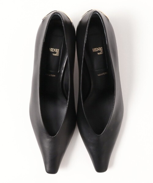 HENRI EN VARGO（ヘンリエンヴァーゴ）の「HENRI EN VARGO / HEREN パンプス（パンプス・レディース・ダークブラウン/ブラック・38/37.5/37/36.5/36/35.5）」の8枚目の写真