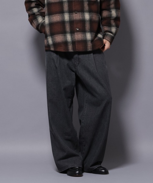 NANO universe(ナノユニバース)の「バルーンデニム(デニムパンツ・メンズ・ブルー/ブラック・L/M/S)」の10枚目の写真