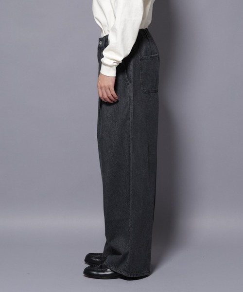 NANO universe(ナノユニバース)の「バルーンデニム(デニムパンツ・メンズ・ブルー/ブラック・L/M/S)」の17枚目の写真
