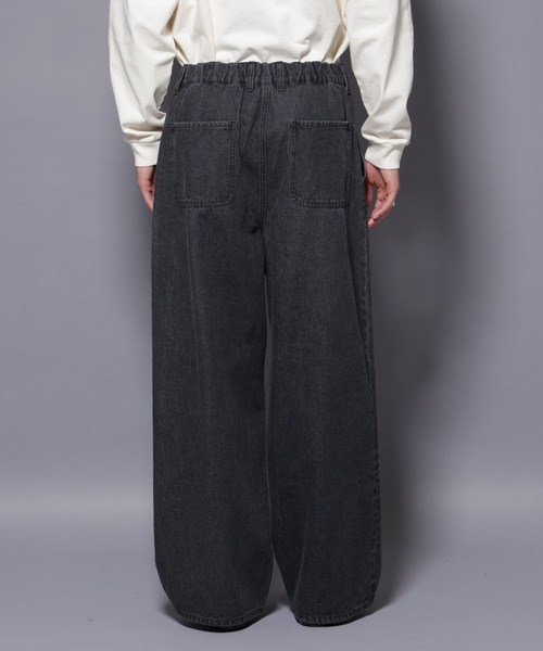 NANO universe(ナノユニバース)の「バルーンデニム(デニムパンツ・メンズ・ブルー/ブラック・L/M/S)」の18枚目の写真
