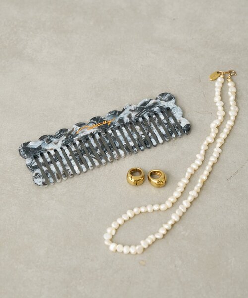 BIRTHDAY BAR（バースデイバー）の「アセチコーム（ヘアブラシ・レディース・ブラック/グリーン/ホワイト・0）」の2枚目の写真