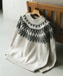 URBAN RESEARCH DOORS | 求心柄モックネックニット(ニット/セーター)