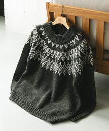 URBAN RESEARCH DOORS | 求心柄モックネックニット(ニット/セーター)