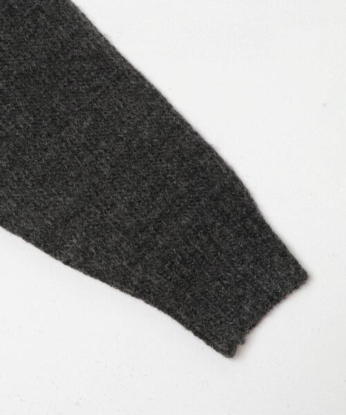 URBAN RESEARCH DOORS（アーバンリサーチドアーズ）の「求心柄モックネックニット（ニット/セーター・メンズ・ホワイト系その他/ブラウン系その他/グレー系その他・MEDIUM/LARGE）」の20枚目の写真